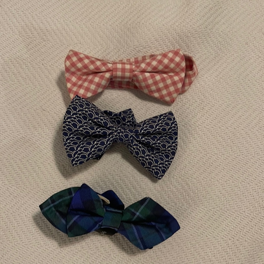 VineyardVines bow ties.